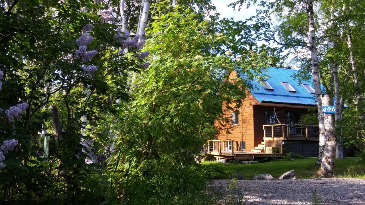 Villa La Nef Bleue Tadoussac Exterior foto