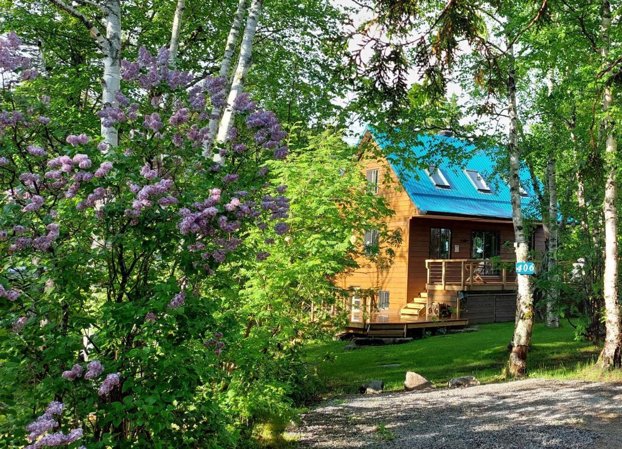 Villa La Nef Bleue Tadoussac Exterior foto